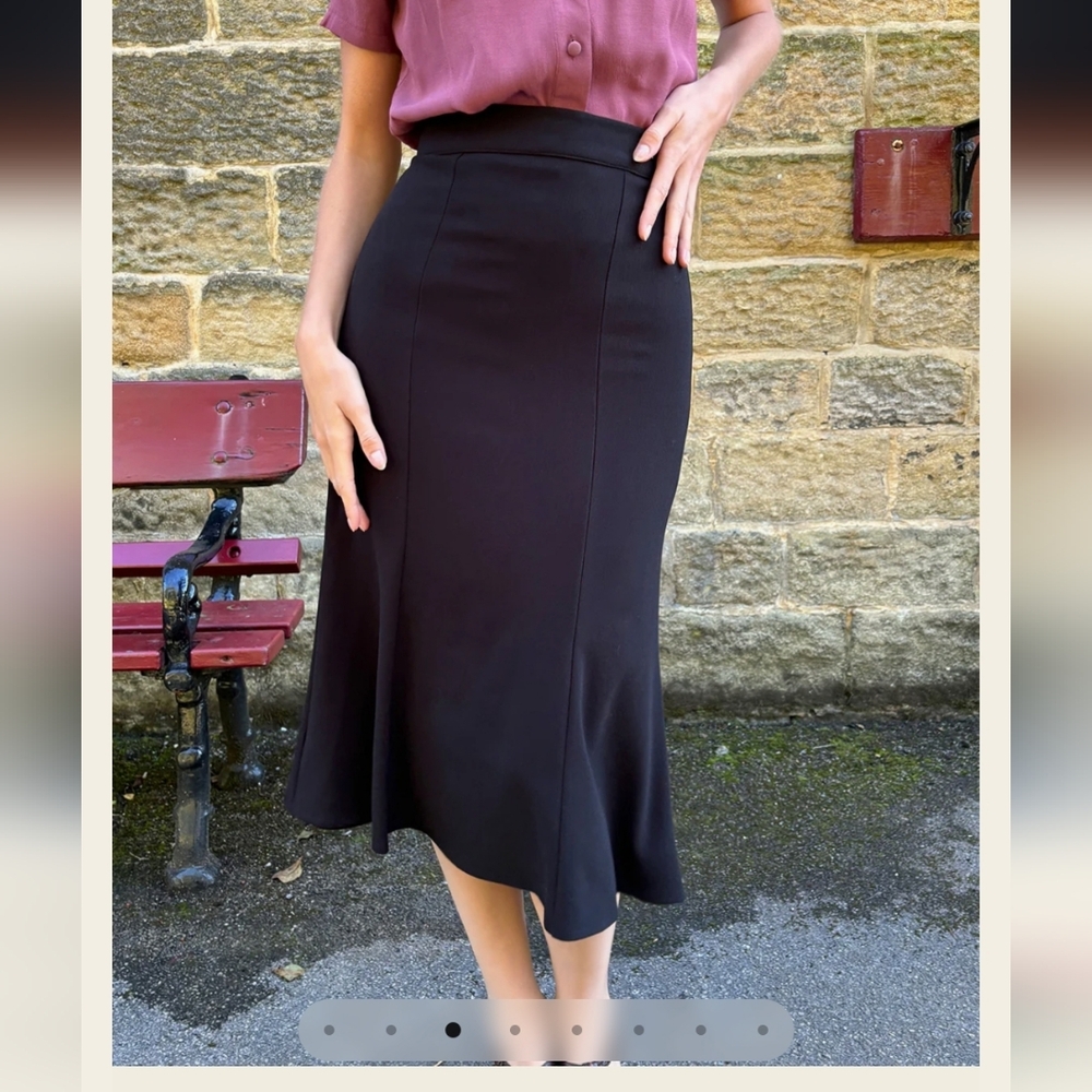 NWT HOF 1930s Flutter Skirt Size 10 Uk